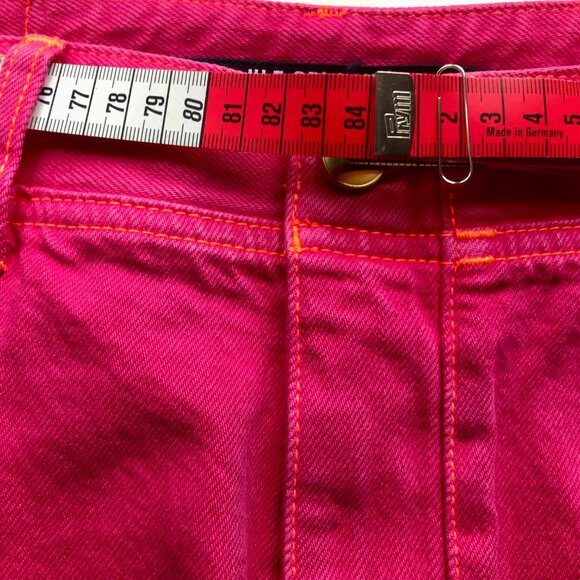 Jacquemus "Le Splash' Pink Denim Mini Skirt - NWT - Picture 7 of 7